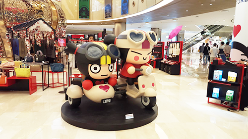 Pucca pop-up store in Seoul